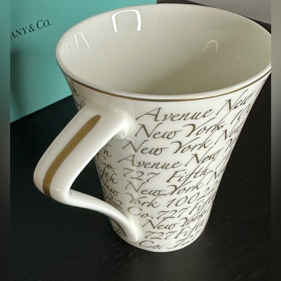 NIB Tiffany and Co. New York notes mugs-set of 2.SUPER RARE! - Picture 4 of 8